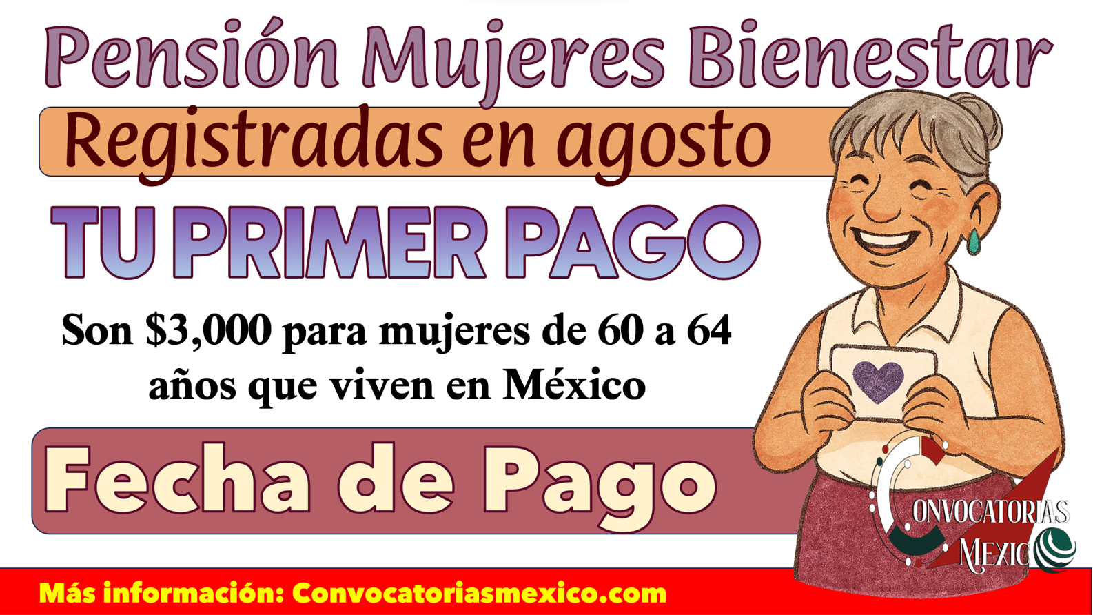 ¡Tu tarjeta llega en septiembre! Fechas, documentos y primer pago de $3,000