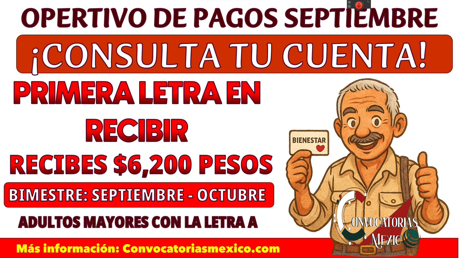 ¡Pagos listos! Letra A de adultos mayores de la Pensión Bienestar sin calendario