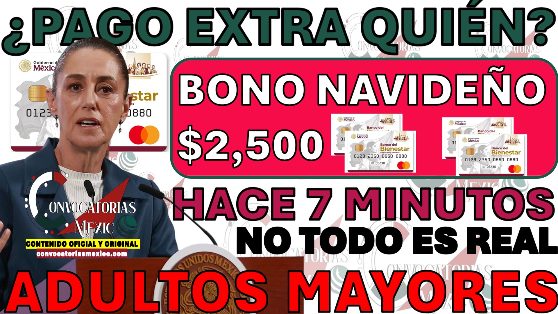 ¿Habrá Bono Navideño de $2,500 en la Pensión Bienestar? La Verdad detrás del Rumor Viral