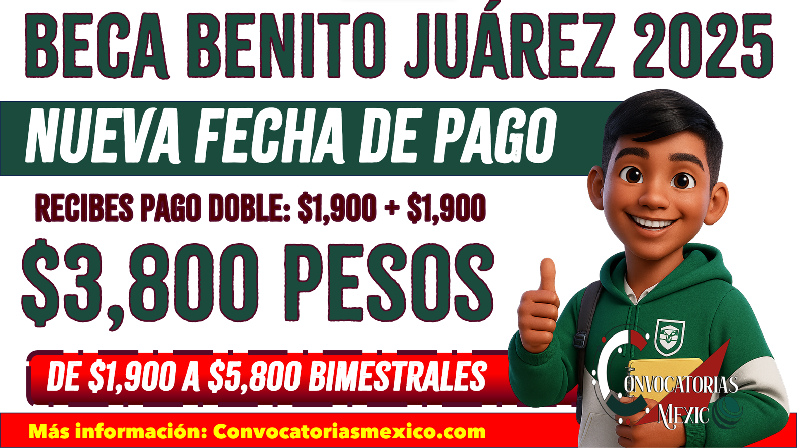 Aviso importante para beneficiarios ¿Cuándo será el pago de la Beca Benito Juárez?