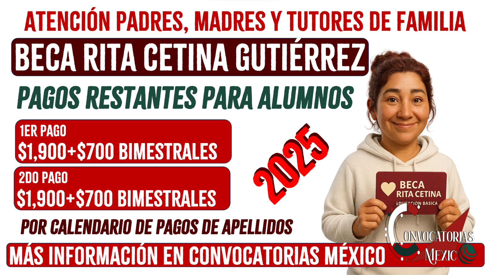 Pagos restantes de $1,900 - $1,900 de la Beca Rita Cetina Gutiérrez 2025 11 Imagen23 5
