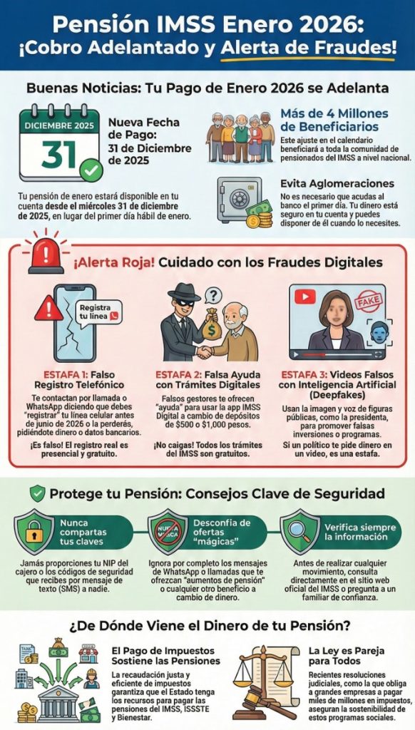 Adelanto de Pago: La Pensión de Enero llega en Diciembre