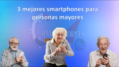 3 mejores smartphones para personas mayores