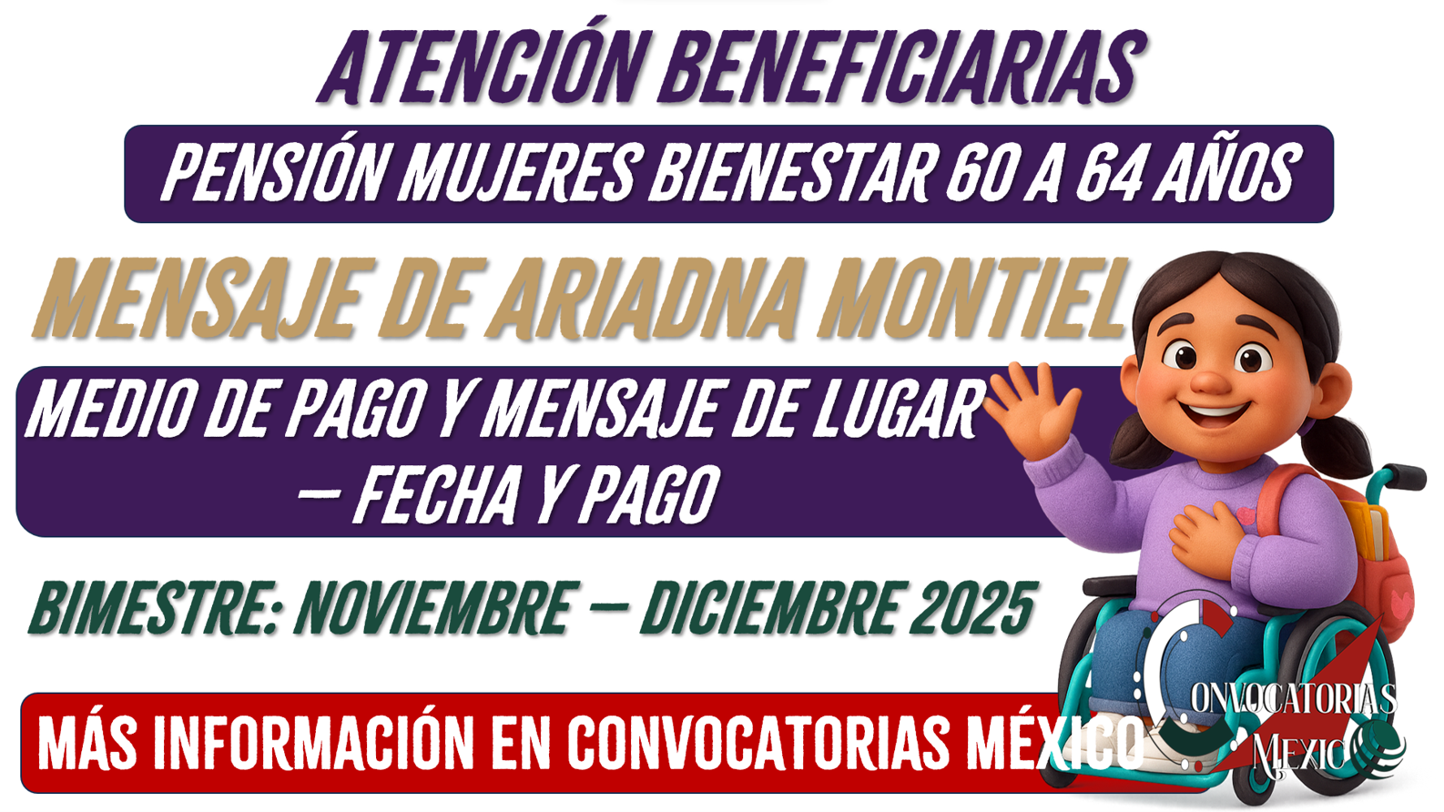 Mensaje de Ariadna Montiel Reyes para las Mujeres de la Pensión Mujeres Bienestar 60 a 64 años 11 Imagen3 47