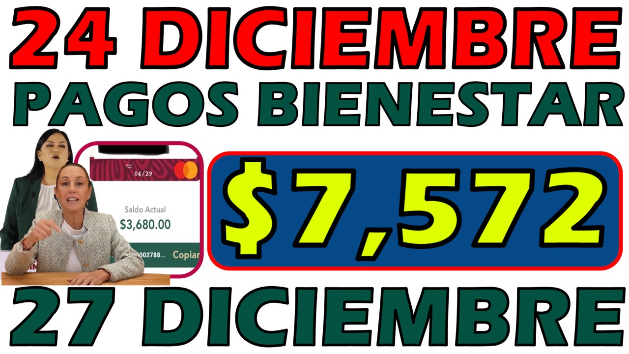 Depósitos Bienestar en diciembre ¡Tres montos a liberarse del 2 al 24 de diciembre de las Becas Benito Juárez y el 27 de diciembre la Beca JCf