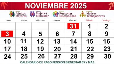 Pensión Bienestar Noviembre 2025: Inicia el Último Pago del Año. ¡Atentos al Calendario Oficial!