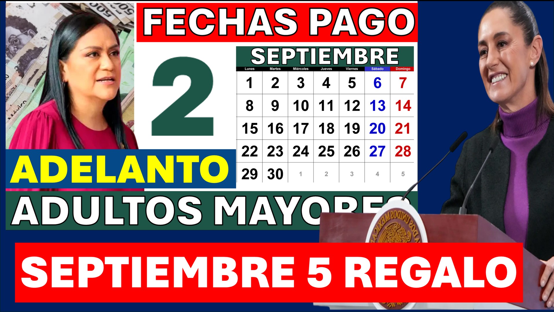 Pensión Bienestar: fecha exacta y calendario de pagos para septiembre 2025