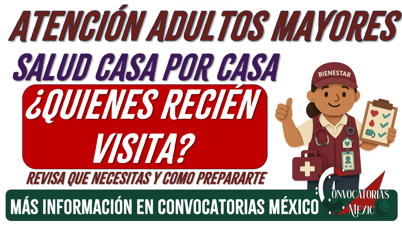 Salud Casa por Casa: ¿quiénes reciben visitas, qué revisan y cómo prepararte?