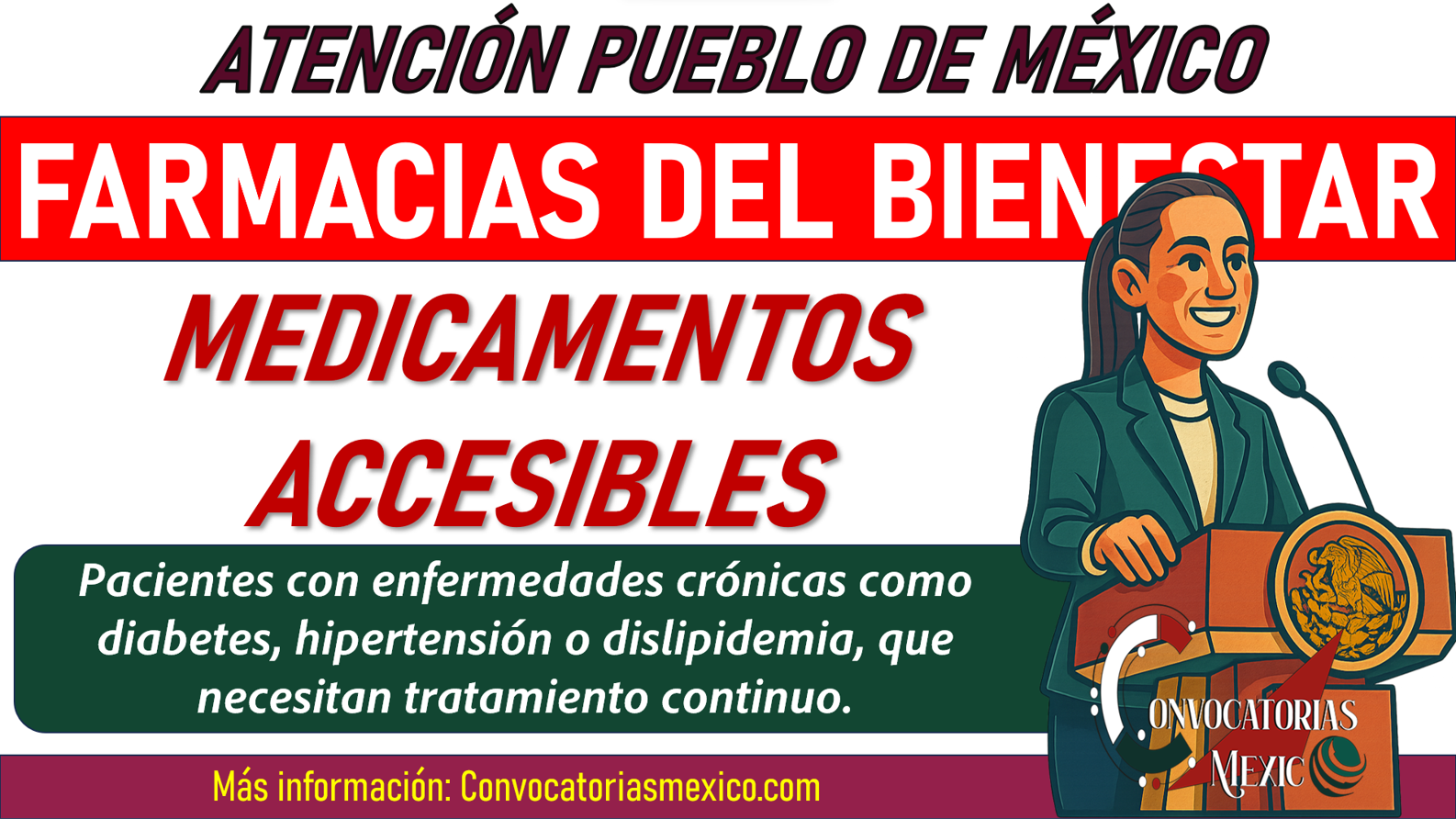 ¿Quiénes pueden beneficiarse de las Farmacias del Bienestar 2025?