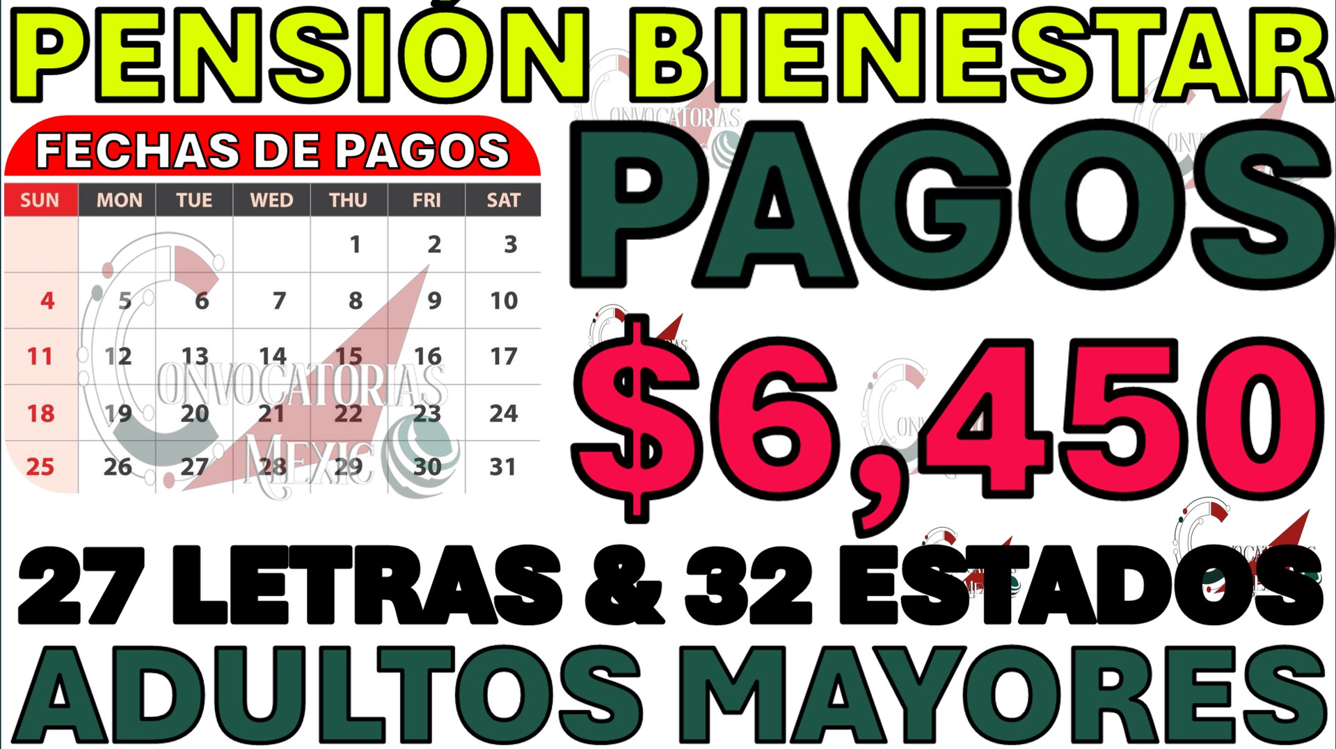 Pensión Bienestar Enero 2026: Calendario de Pagos, Nuevo Monto y Beneficios de Salud