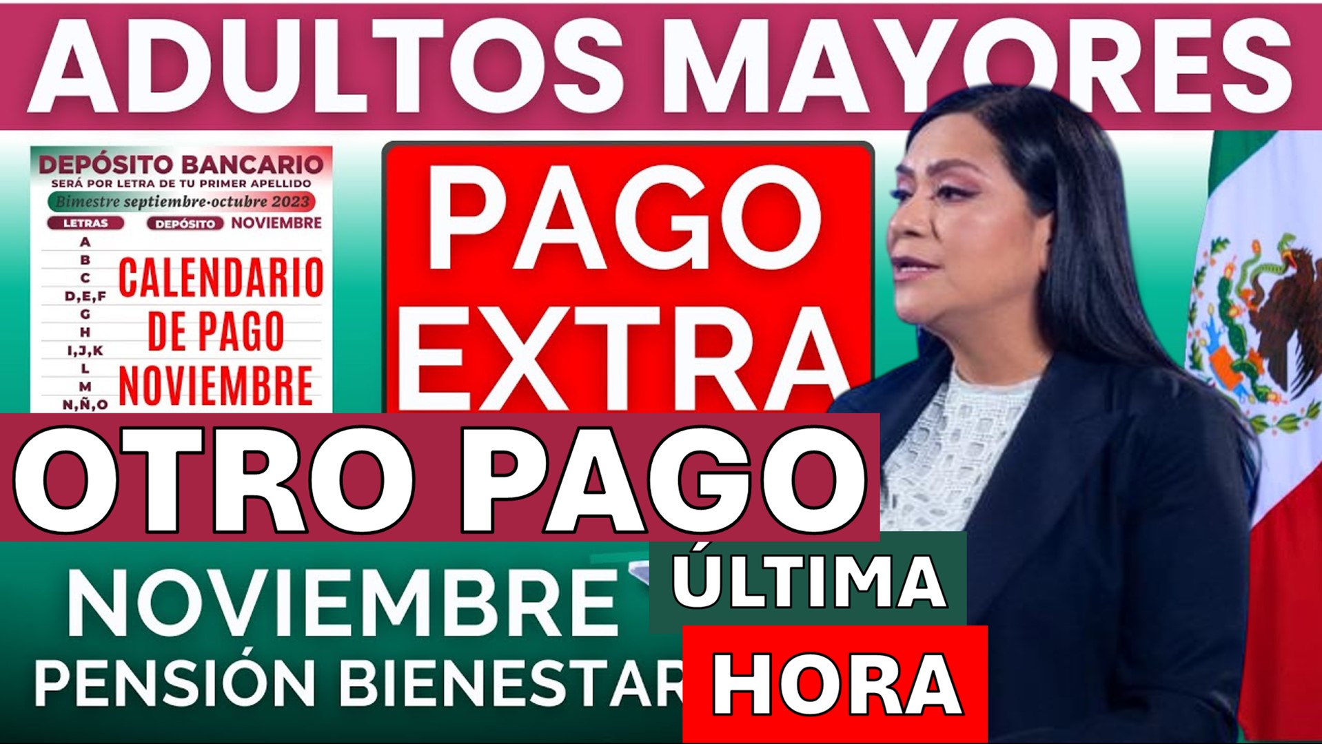 Aguinaldo 2025 para pensionados y último bimestre del Bienestar para Adultos Mayores en todo México