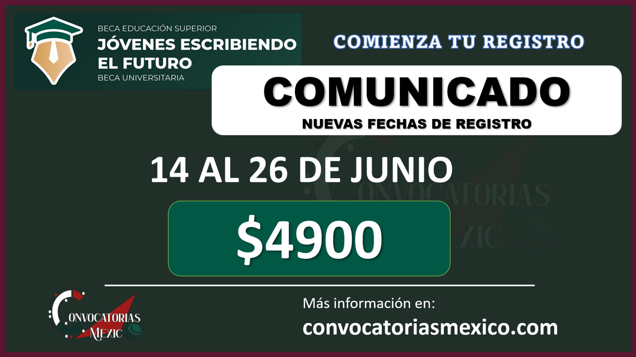 Beca para el Bienestar Benito Juárez de Educación Superior: nuevo período de registro para JEF 2022