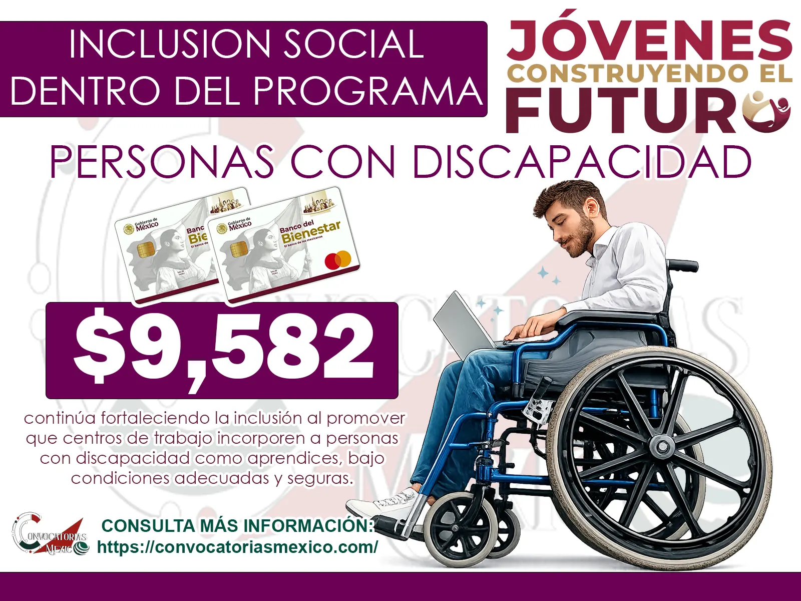 Inclusión dentro del Programa Jóvenes Construyendo el Futuro ¡Así se pueden ingresar aprendices con discapacidad!