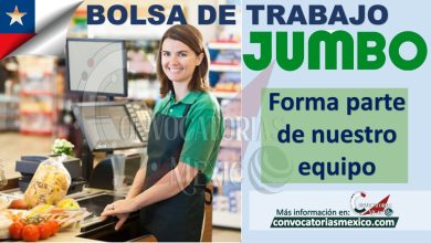 Bolsa de trabajo Jumbo