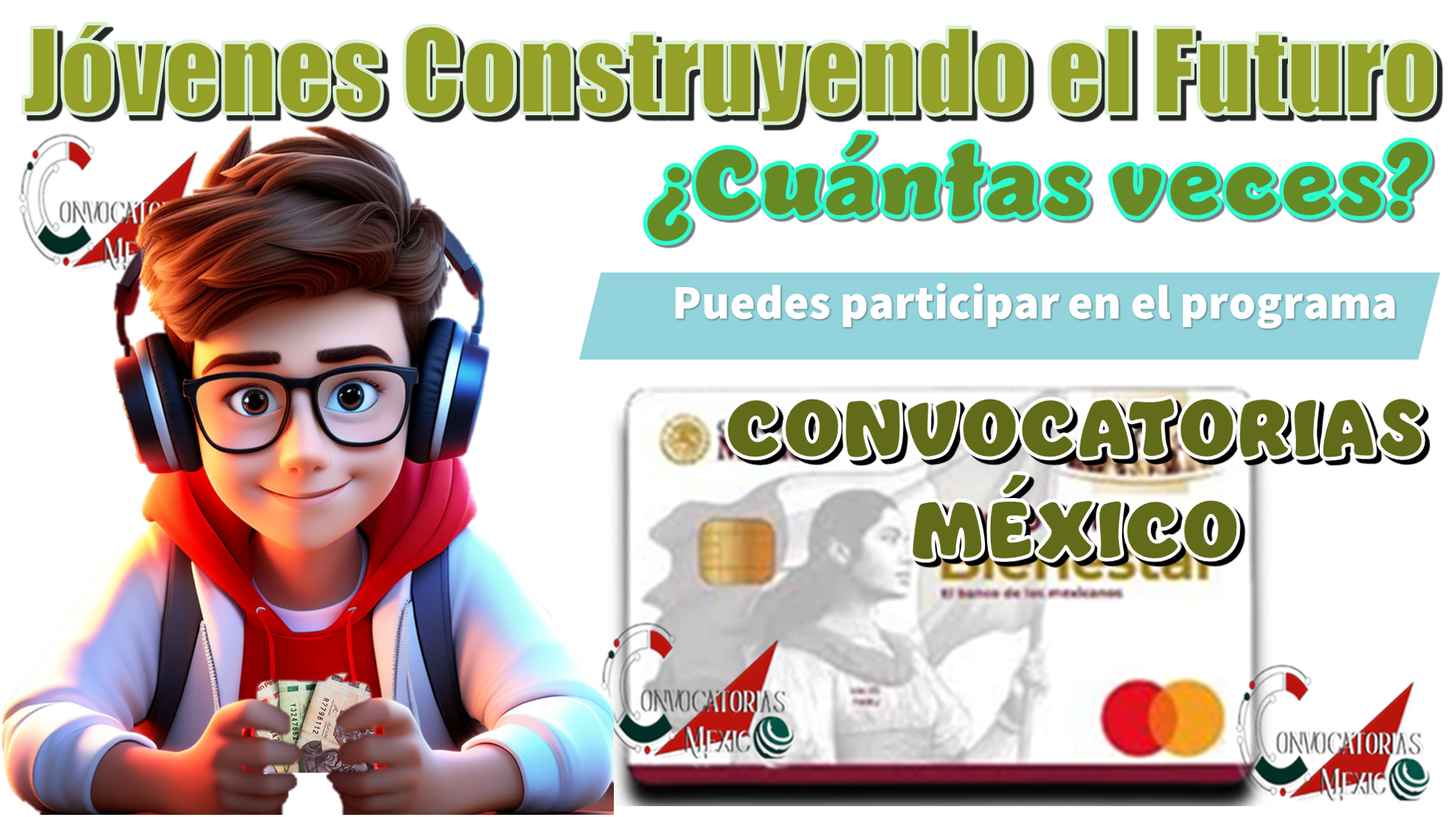 Jóvenes Construyendo el Futuro| ¿Cuántas veces puedes participar en el programa?