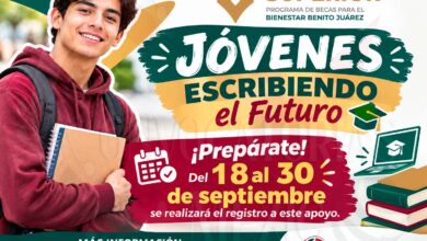 Jóvenes Escribiendo el Futuro ¡Prepárate del 18 al 30 de septiembre se realizara el registro a este apoyo!