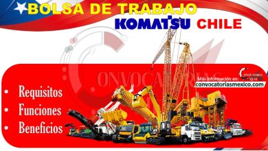 Bolsa de Trabajo Komatsu Chile