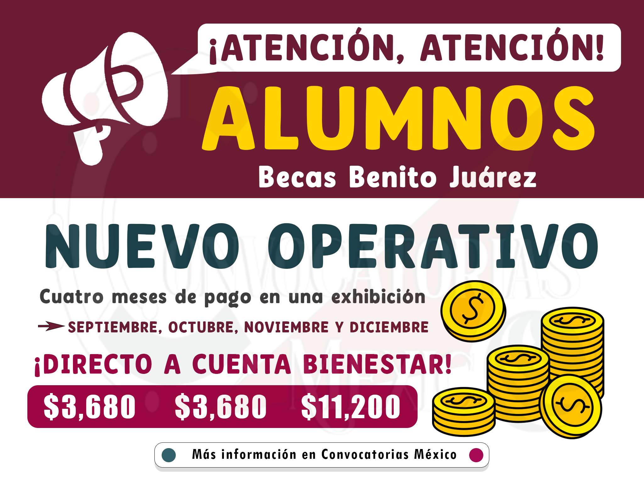 ¡Pendiente alumno! Coordinación Nacional de Becas tiene buenas noticias para ti | Comienza operativo de pagos