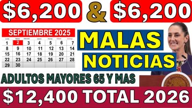 Pensión para Adultos Mayores 2025: no habrá depósito doble ni “aguinaldo”; restan dos pagos de 6 mil 200 pesos