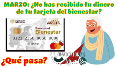 MARZO: ¿No has retirado tu dinero de tu tarjeta del bienestar?, ¿Qué pasa?