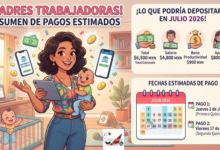 Madres Trabajadoras: esto es lo que podría depositarse en julio de 2026 y las fechas estimadas de pago