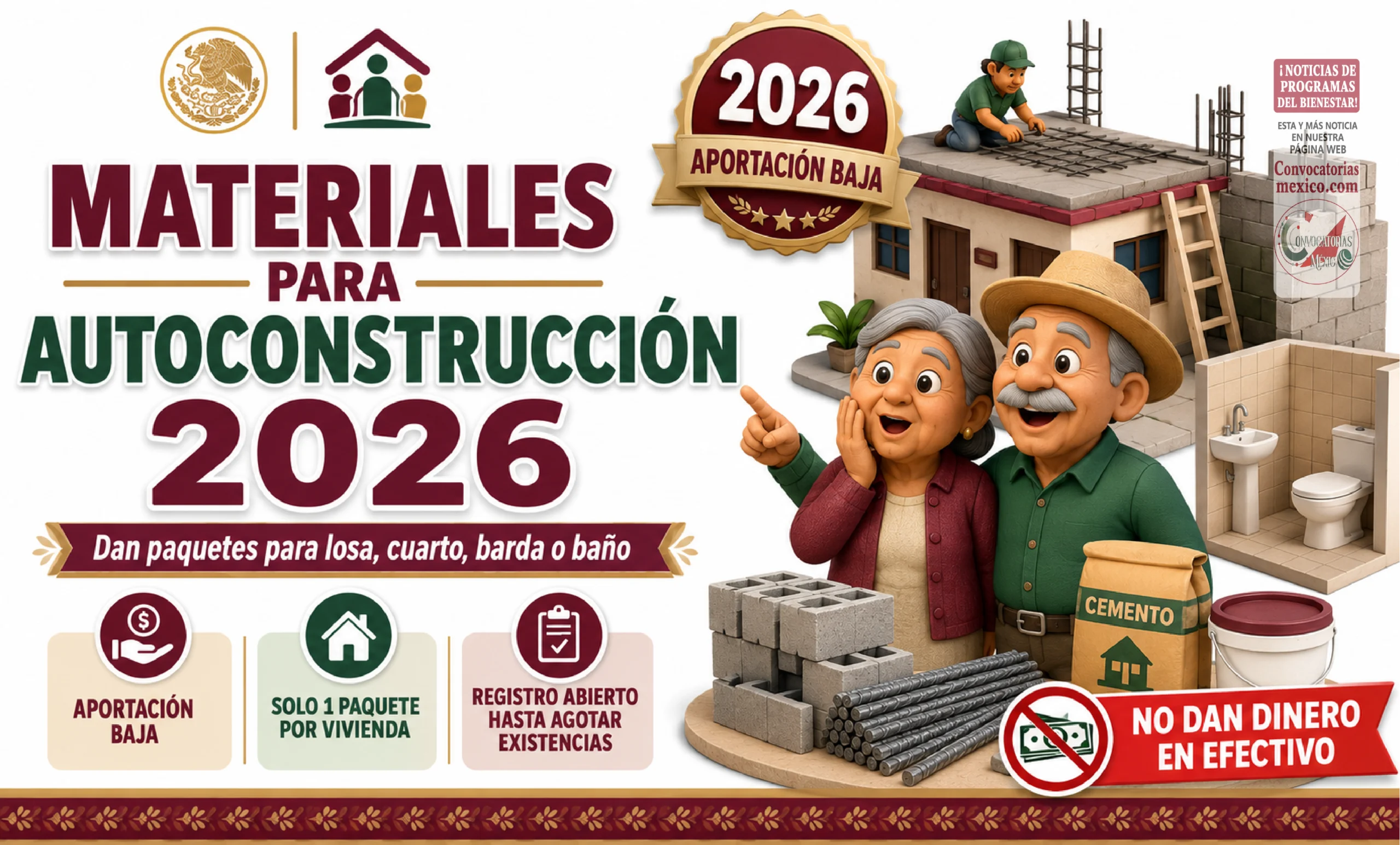 Materiales para Autoconstrucción 2026 en Chihuahua: requisitos y paquetes