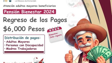 ¿Cuándo regresan los pagos de la Pensión Bienestar 2024?