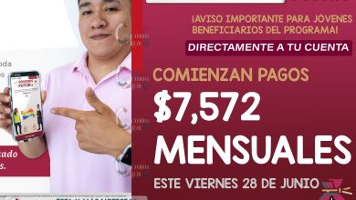 $7,572 ¡Comienzan pagos para el programa del bienestar! Jóvenes Construyendo el Futuro 2024