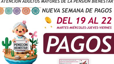 Esta es la nueva lista de pagos del 19 al 22 de noviembre de la Pensión Bienestar 2024