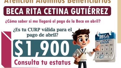 ¡FECHA EXACTA! Así consulta tu fecha de pago de la Beca Rita Cetina Gutiérrez 2025