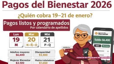 Pagos del Bienestar 2026: ¿quién cobra 19, 20 y 21 de enero de la Pensión Bienestar 2026?