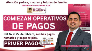 ¡Ya tienes el pago! Calendario de pagos de la Beca Rita Cetina y Benito Juárez 2026