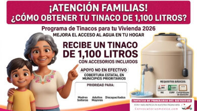 Recibe un tinaco de 1,100 litros: Programa de Tinacos para tu Vivienda 2026