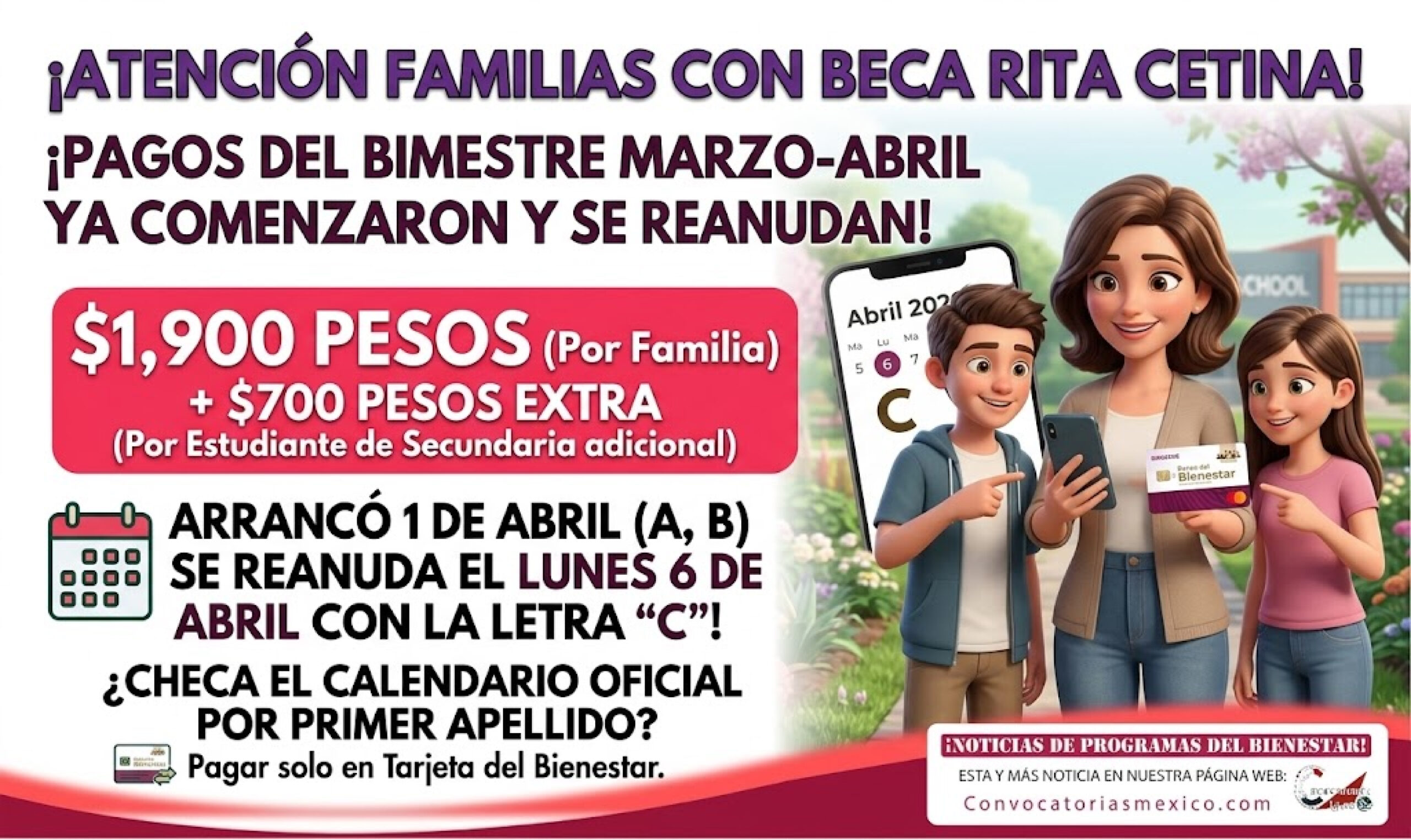 Primera semana de pagos de la Beca Rita Cetina y cuándo se reanuda después de la pausa del calendario