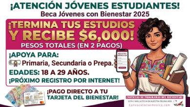 Jóvenes con Bienestar 2025: apoyo de 6 mil pesos para terminar tus estudios