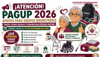 PAGUP San Luis Potosí 2026: apoyos con tinacos, ayudas sociales y atención para personas mayores