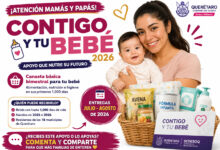 Contigo y tu Bebé 2026: entregan canasta alimentaria en Querétaro durante julio y agosto; revisa requisitos y calendario