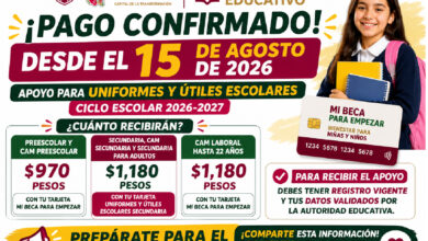 ¡Pago confirmado desde el 15 de agosto! Así será el apoyo para Uniformes y Útiles Escolares 2026-2027 en la CDMX