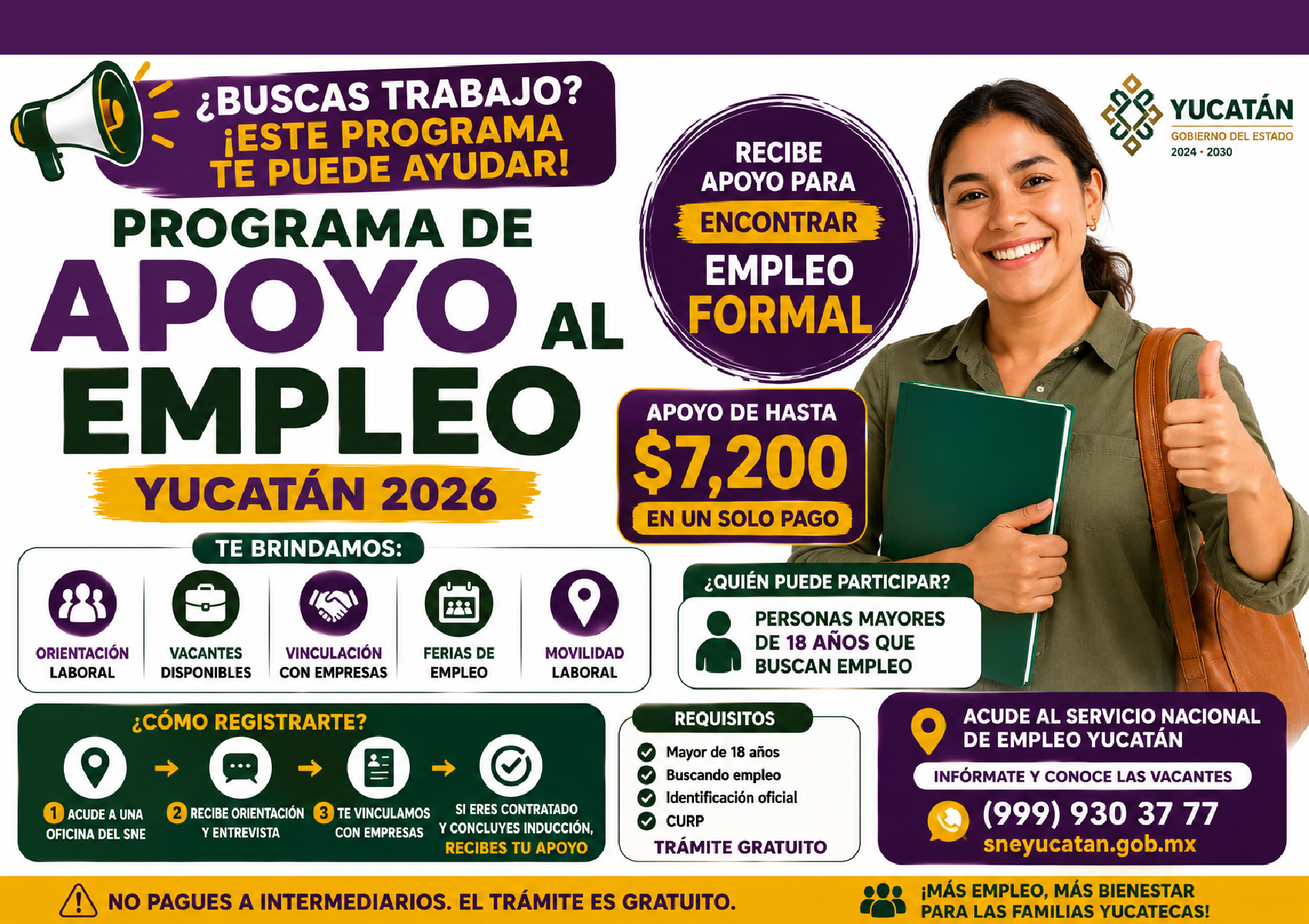 Programa de Apoyo al Empleo Yucatán 2026: requisitos para encontrar trabajo y acceder a vacantes