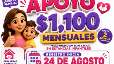 Apoyo de $1,100 mensuales para familias con hijas e hijos en estancias infantiles de Cuernavaca: registro inicia el 24 de agosto