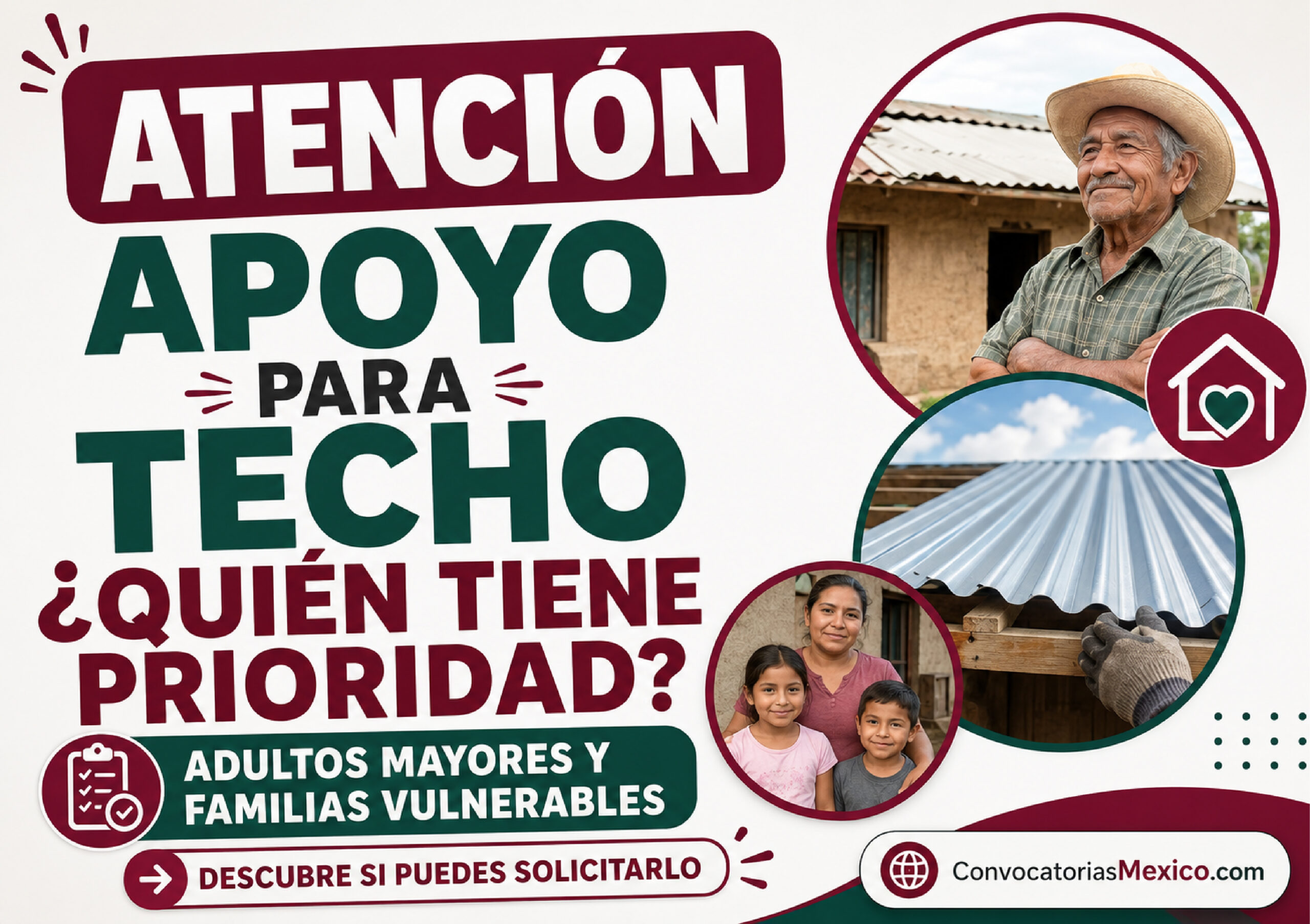 Techos para vivienda en 2026: quién puede recibir el apoyo de Hogar Digno y qué requisitos debe cumplir