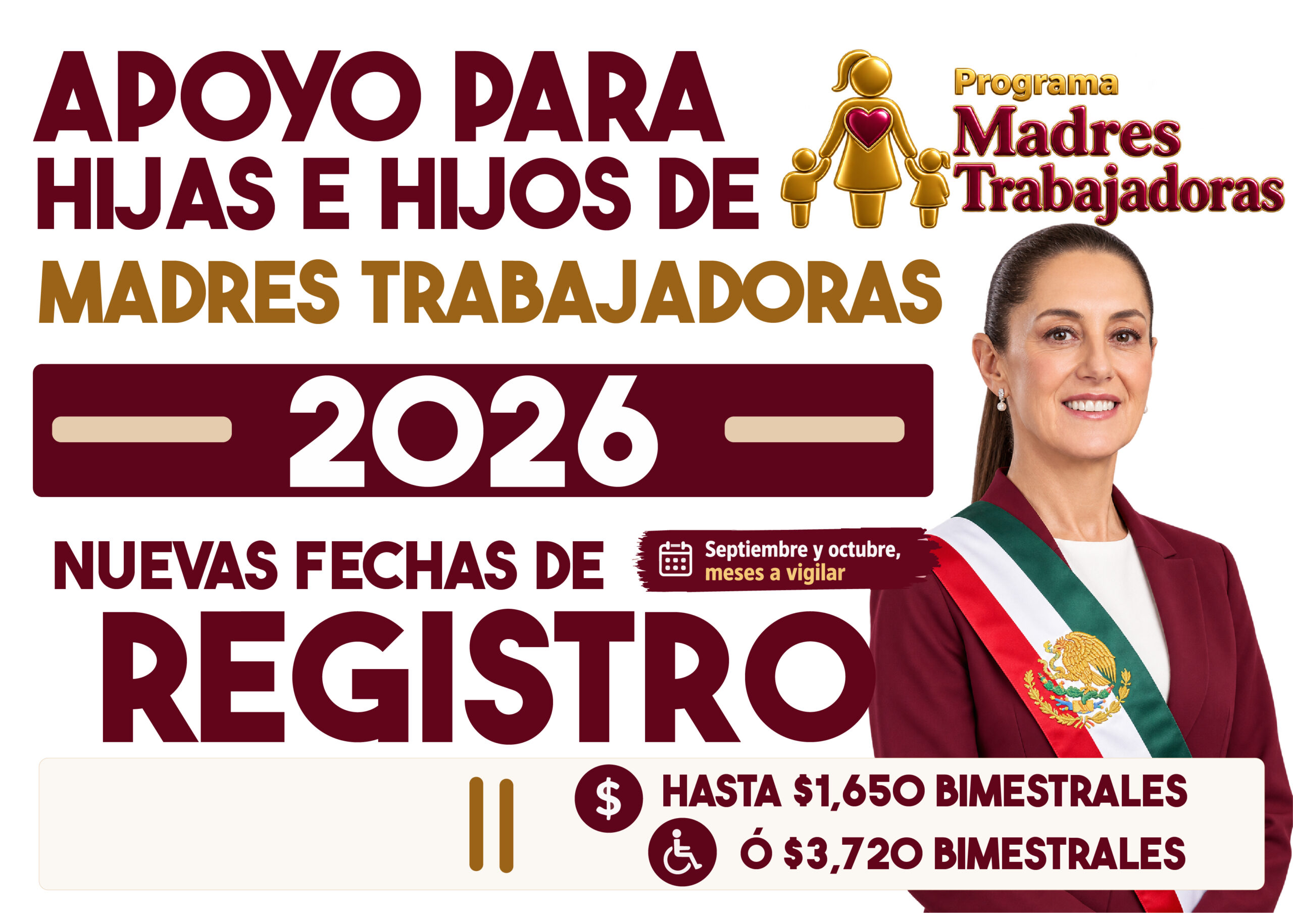 Apoyo para Hijas e Hijos de Madres Trabajadoras 2026: cuándo habrá nuevos registros y cómo avisará Bienestar