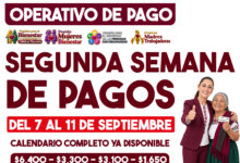 Segunda semana de pagos Bienestar septiembre 2026: letras que cobran del 7 al 11 y montos