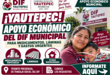 Apoyo económico en Yautepec: familias pueden solicitar ayuda para medicamentos, láminas y gastos urgentes