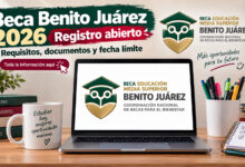 Beca Benito Juárez 2026: registro abierto para recibir $1,900; requisitos y fecha límite
