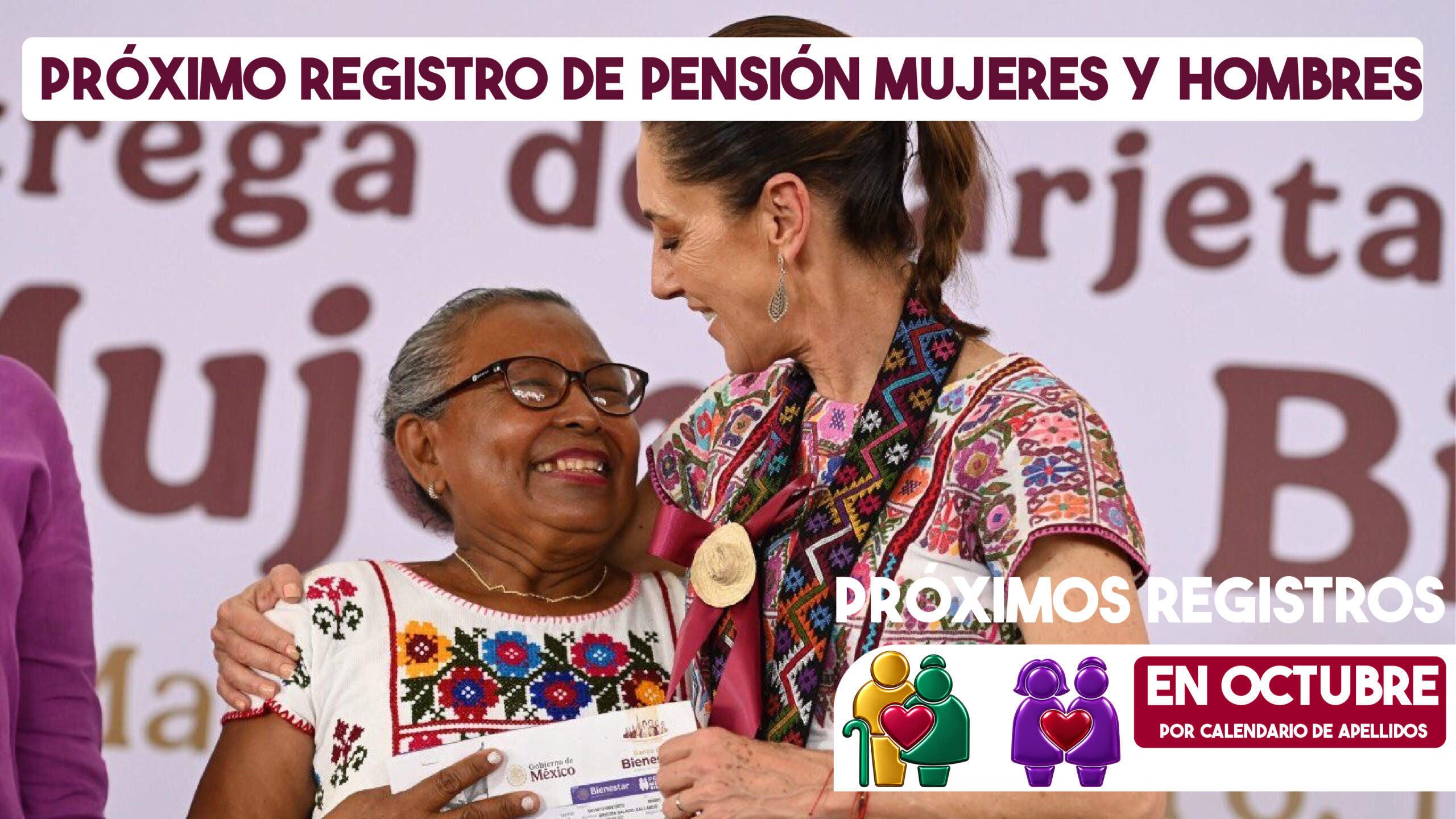 ¿Cuándo abrirá el próximo registro de Pensión Mujeres Bienestar y Adultos Mayores en 2026?