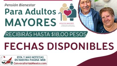 Recibes $18,000 pesos en estas tres fechas del 2024 Adulto Mayores de la Pensión Bienestar