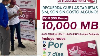 ¡10 GB POR SOLO 50 PESOS! Internet para el Bienestar 2024
