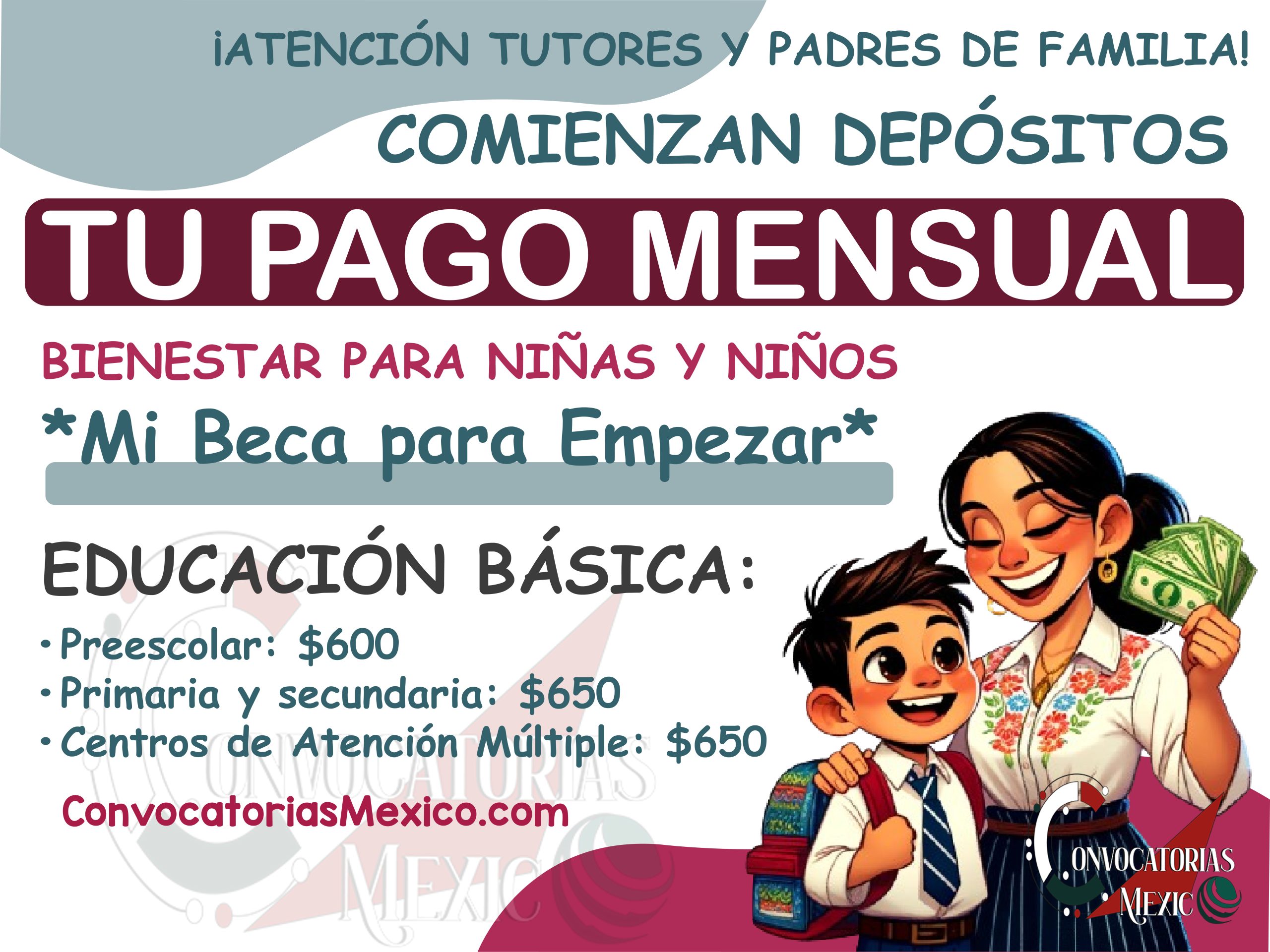 ¡Comienzan pagos! Hoy Lunes 1 de Abril Mi Beca para Empezar 2024