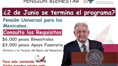 ¿El 2 de junio se termina la pensión bienestar para las personas adultas mayores?